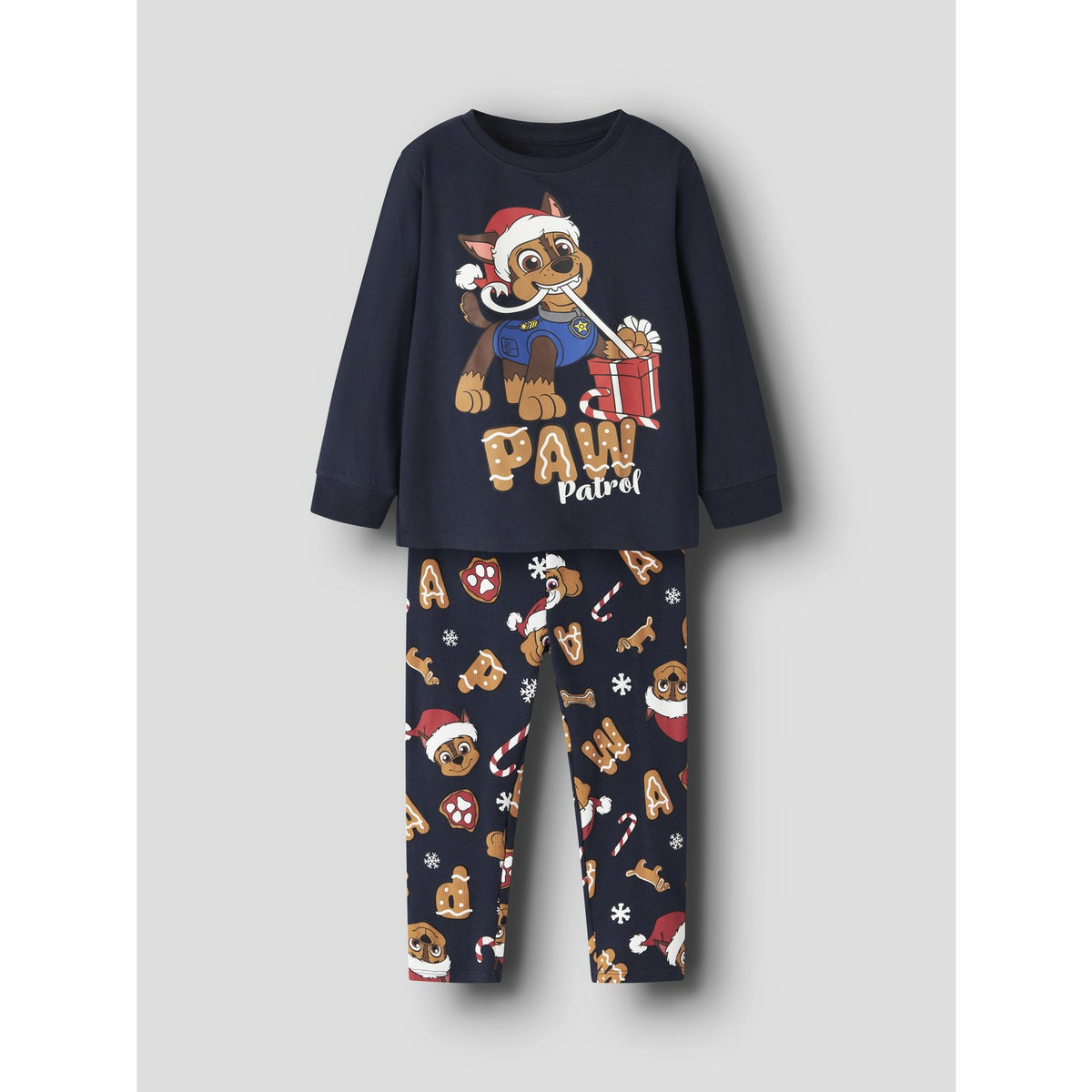 Name It Navy Blazer Nmmslavo Paw Ls Natttøy Cplg