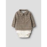 Name It Sepia Nbmrem Ls Skjorte Body