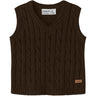 Name It Chocolate Plum Nbmraffat Strikk Slipover