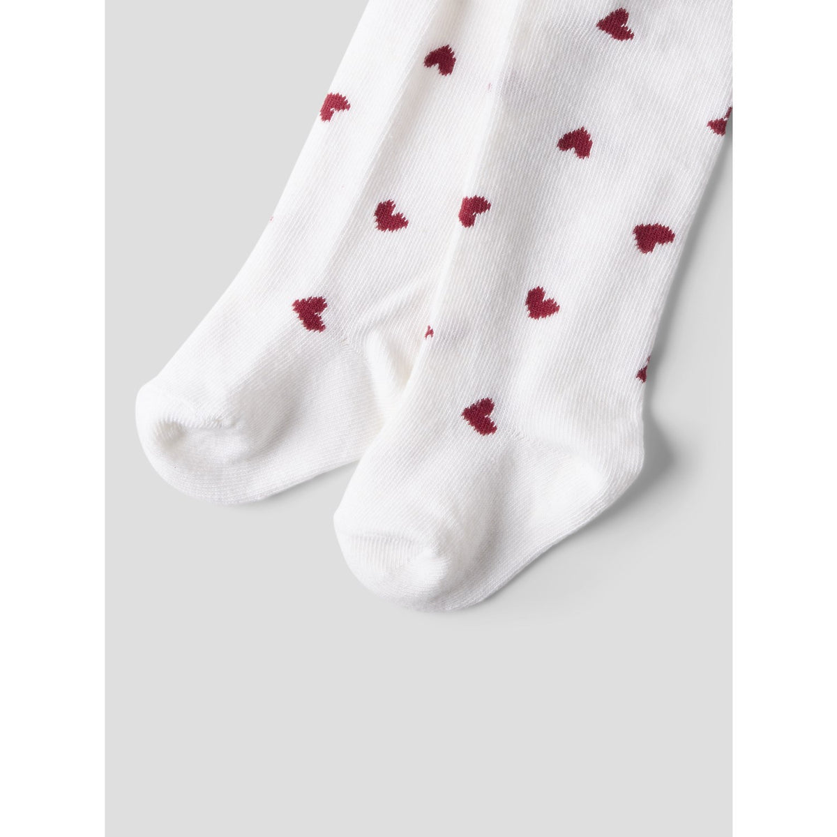 Name It Bright White Red Dhalia Nbfvichristmas 2-Pakning Strømpebukser