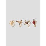 Name It Gold Colour 626 Nkfacc-Omary 4-Pakke Ringbox