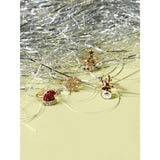 Name It Gold Colour 626 Nkfacc-Omary 4-Pakke Ringbox