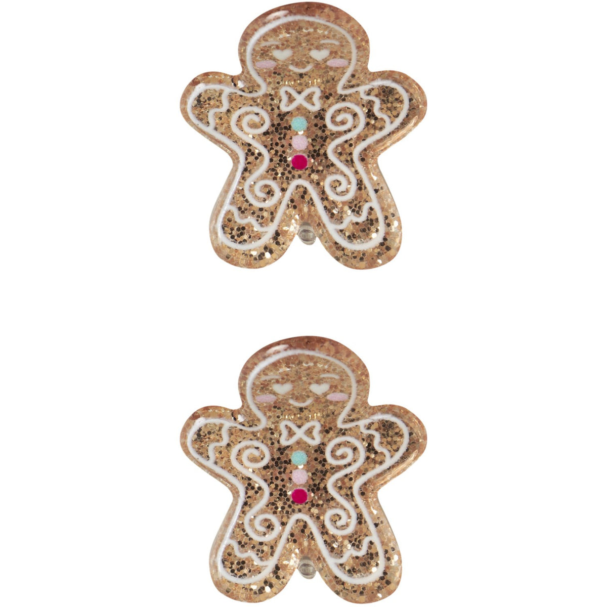 Name It Antique White Gingerbread Nkfriginger 2-Pakning Hairclaw