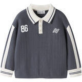 Name It Ombre Blue Nmmnima Ls Loose Polo Strikk