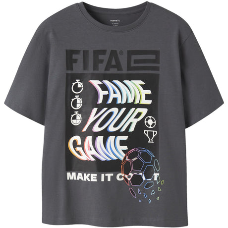 Name It Iron Gate Nkmollis Fifae Ss Nreg Topp Box Vde