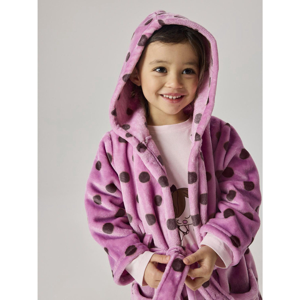 Name It Full Blooming Pink Nmfraveq Morning Robe Eske