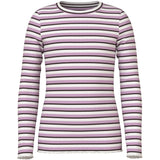 Name It Full Blooming Pink Nkfvemma Glitter Ls Slim Topp
