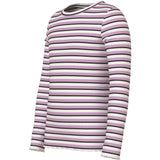 Name It Full Blooming Pink Nkfvemma Glitter Ls Slim Topp