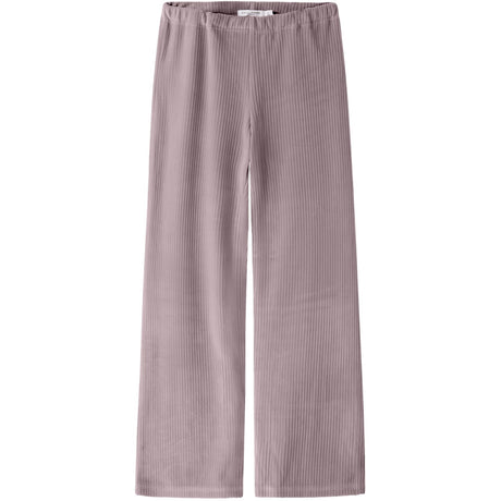 Name It Mauve Shadows Nkfveloa Fløyel Bukser