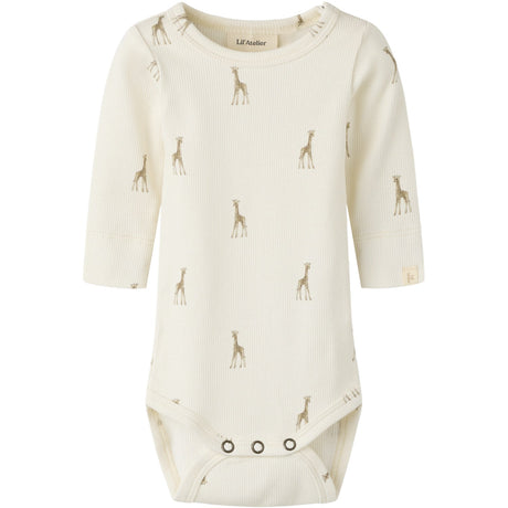 Lil'Atelier Turtledove Giraffe Nbngavo Emo Ls Slim Body Lil