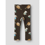 Name It Delicioso Nmfsoca Pippi Leggings Lnoos Sky