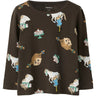 Name It Delicioso Nmfsoca Pippi Ls Topp Lnoos Sky