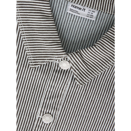 Name It White Delicioso Nkfnola Stripe Jakke 2299-Yf