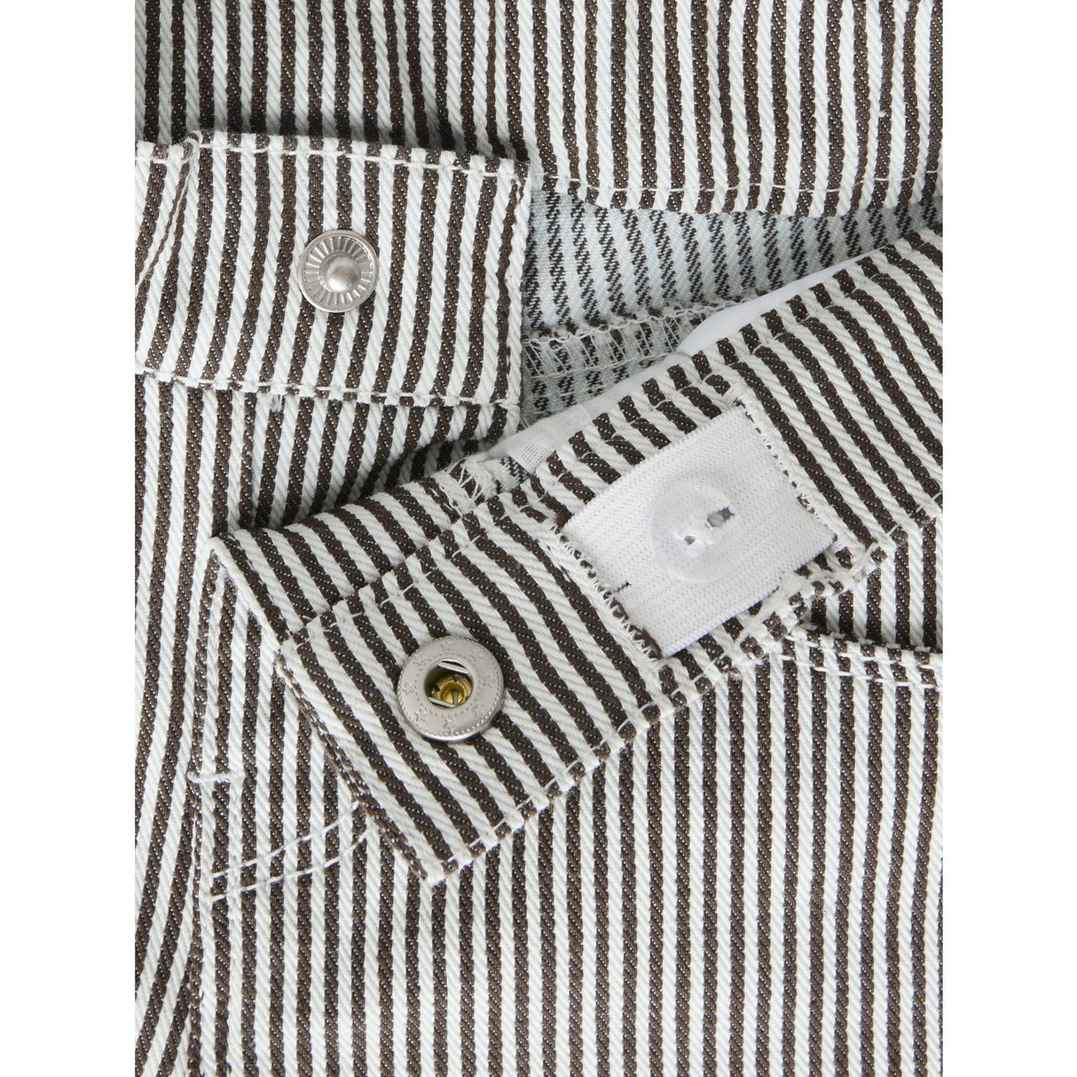 Name It White Delicioso Nmfbella Mor Shaped Stripe Bukser 2299-Yf