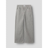 Name It White Delicioso Nkfrose Wide Stripe Bukser 2299-Yf