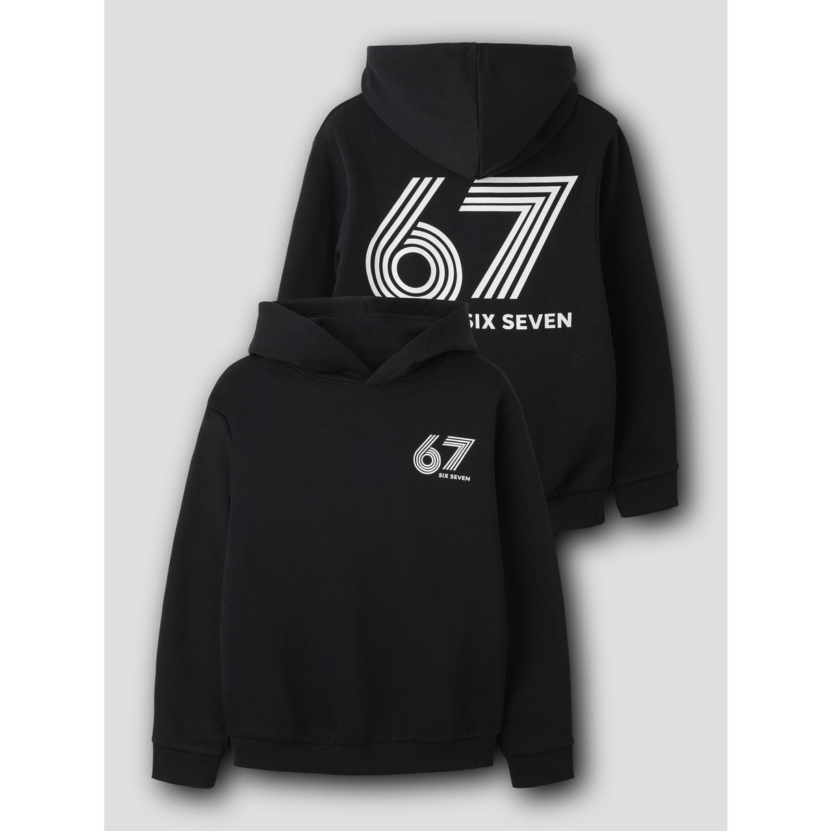 Name It Black Nkmnic Ls Nreg Swe Wh Bru