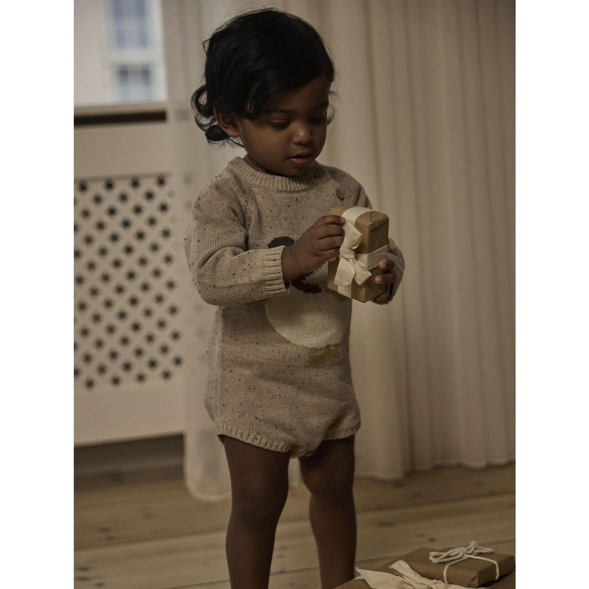 Lil'Atelier Oxford Tan Duck Nbngalto Ria Ls Strikk Body Lil