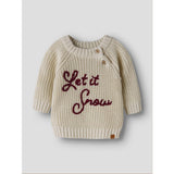 Lil'Atelier Turtledove Let It Snow Nbnemlen Mio Ls Strikk Lil