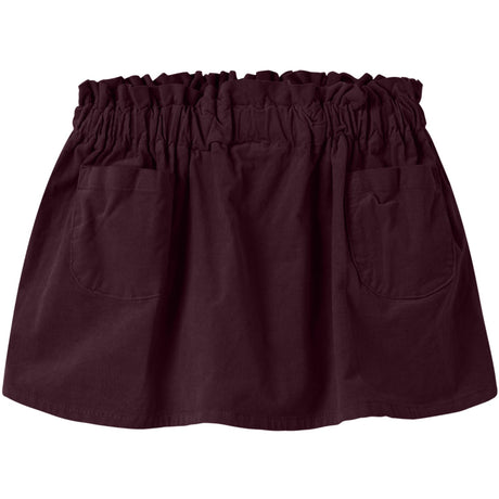 Lil'Atelier Winetasting Nmfsomba Loose Cord Skjørt 1122-So Lil