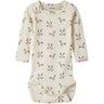 Lil'Atelier Turtledove Rosehip Nbflayo Sig Ls Slim Body Lil