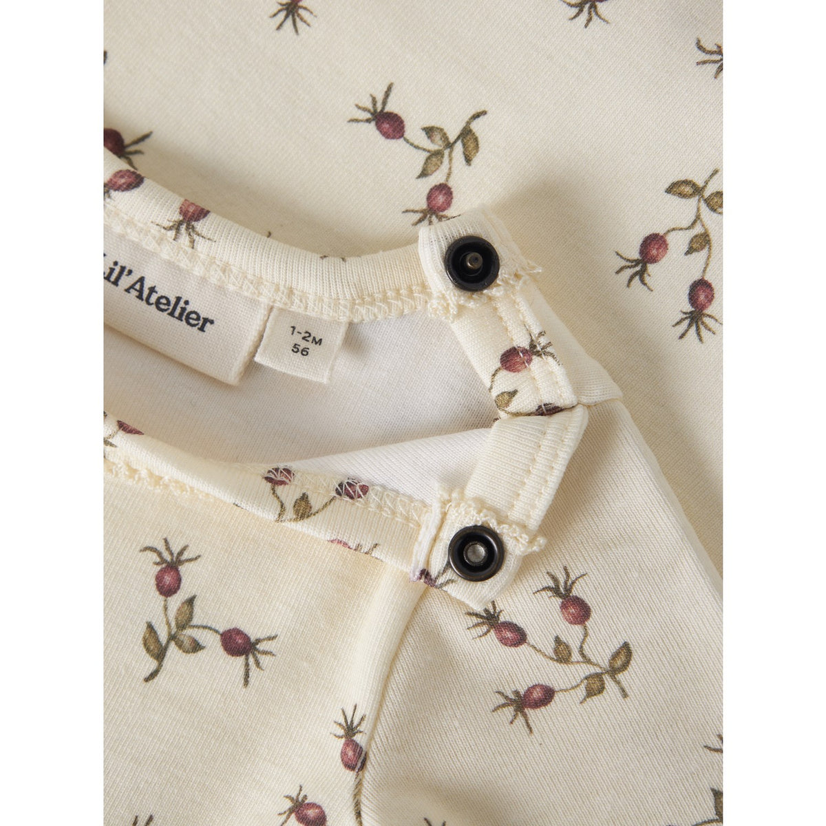 Lil'Atelier Turtledove Rosehip Nbflayo Sig Ls Slim Body Lil