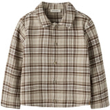 Lil'Atelier White Pepper Nmmrenrik Ls Loose Skjorte Lil