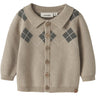 Lil'Atelier White Pepper Mulled Basil Nbmronan Ls Strikk Polo Card Lil