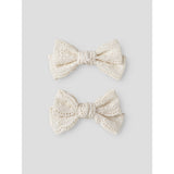 Lil'Atelier Turtledove Nmfacc-Risa 2-Pakning Hair Clips Lil