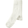 Lil'Atelier Coconut Milk Nbnilso Rug Pointelle Strømpebukser Lil