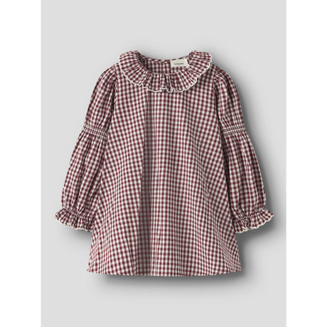 Lil'Atelier Biking Red Nmfroanne Ls Loose Kjole Lil