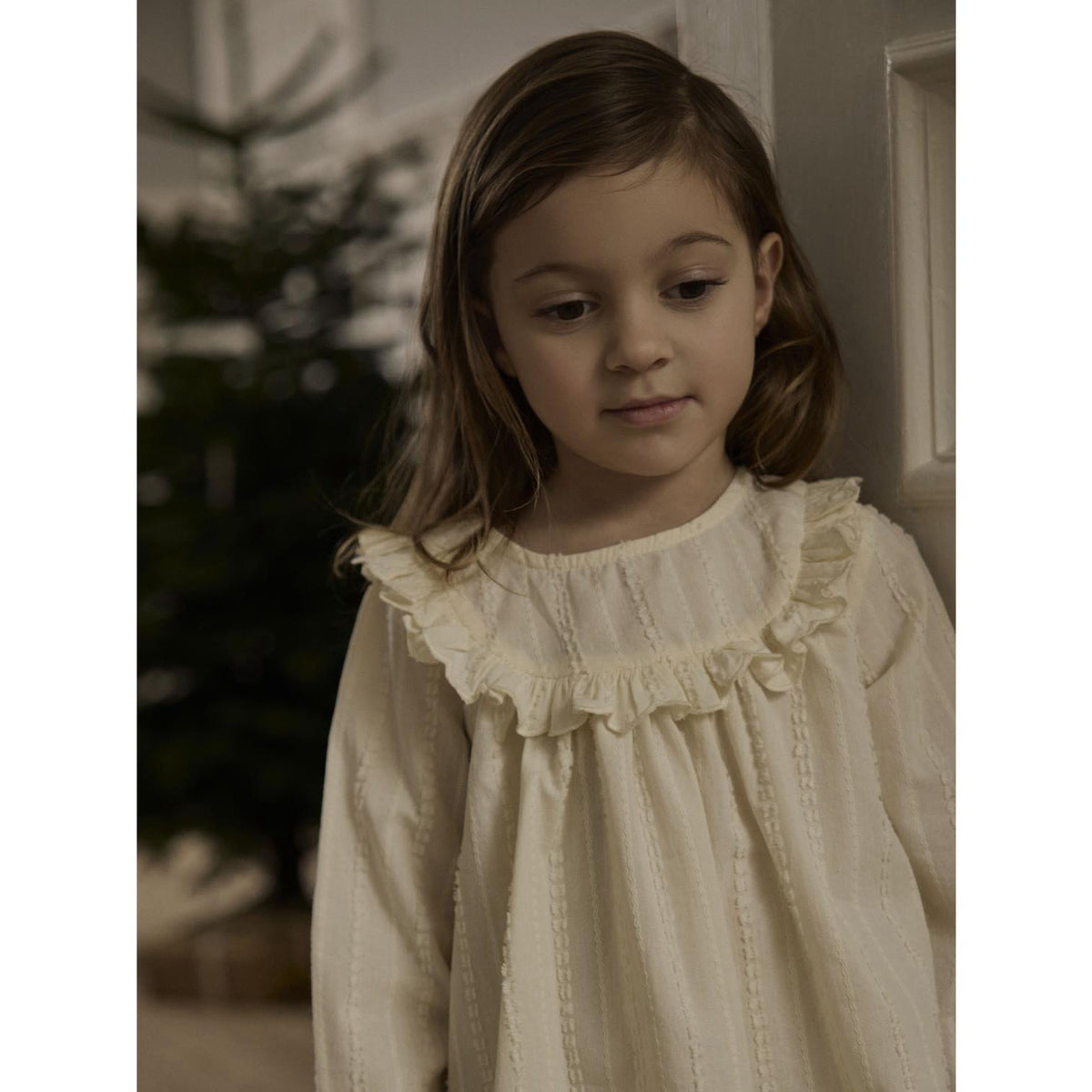 Lil'Atelier Turtledove Nmfrosea Ls Loose Skjorte Lil