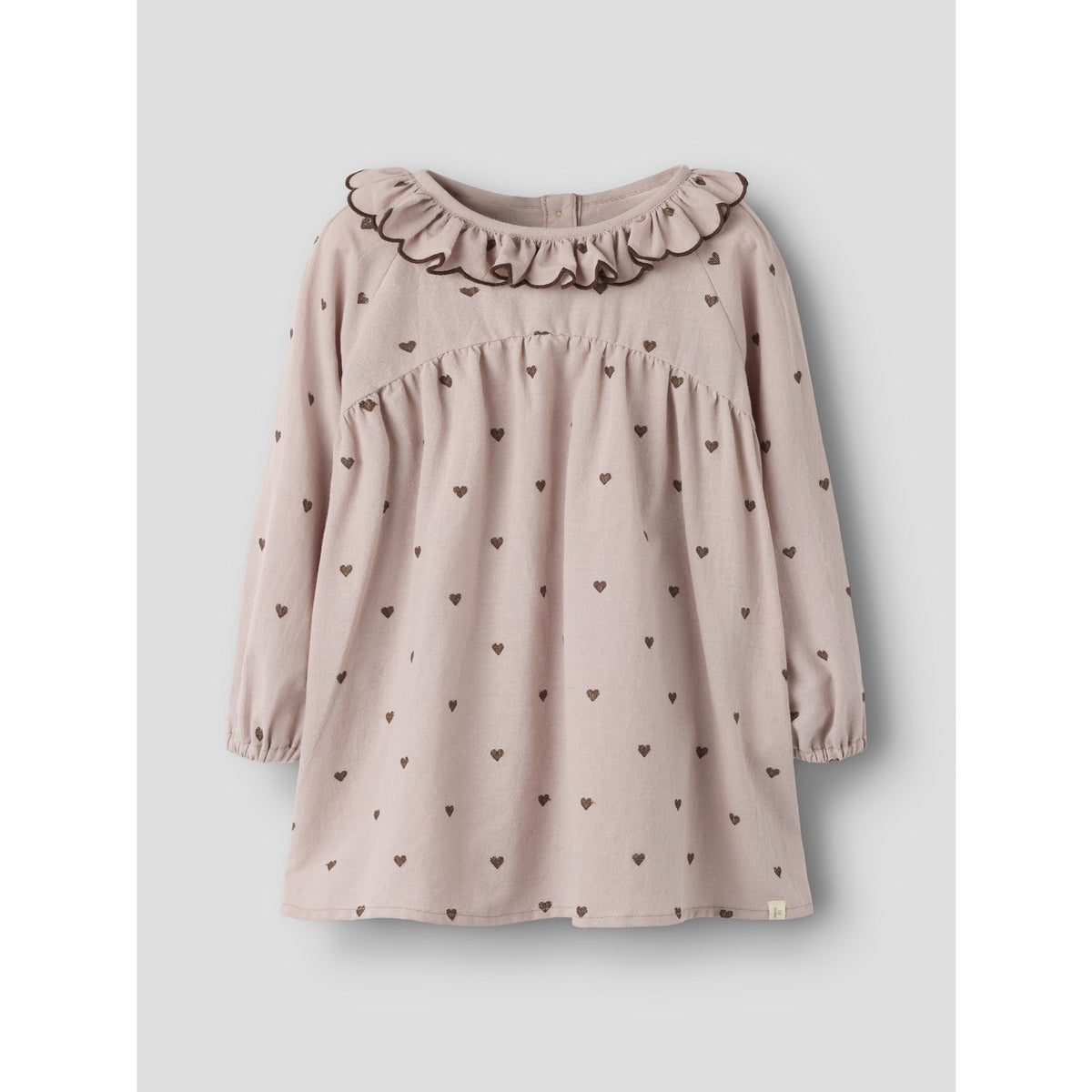 Lil'Atelier Bark Nmfseanne Ls Loose Kjole Lil