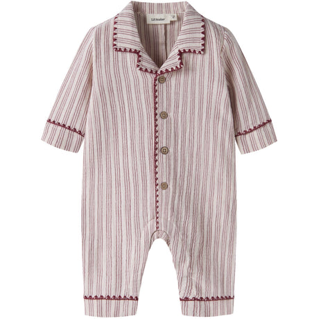 Lil'Atelier Turtledove Biking Red Nbnsage Nun Loose Night Drakt Lil