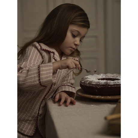 Lil'Atelier Turtledove Biking Red Nmnsage Nun Pyjamas Sett Lil