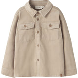 Lil'Atelier White Pepper Nmmsomba San Ls Cord Skjorte 2268-So Lil