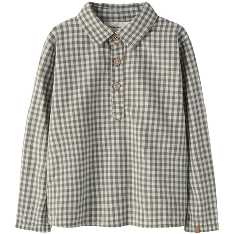 Lil'Atelier Mulled Basil Nmmroanne Ls Loose Skjorte Lil