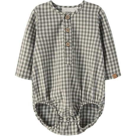 Lil'Atelier Mulled Basil Nbmroanne Ls Body Skjorte Lil