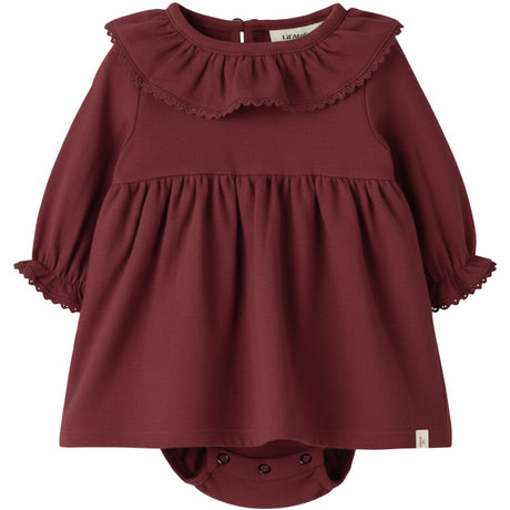 Lil'Atelier Biking Red Nbfrenrik Ls Loose Body Kjole Lil