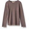 Wheat Plum Truffle Bluse Elsie