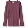Wheat Eggplant Bluse Ida
