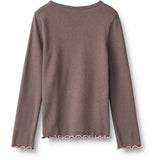 Wheat Plum Truffle Bluse Elsie