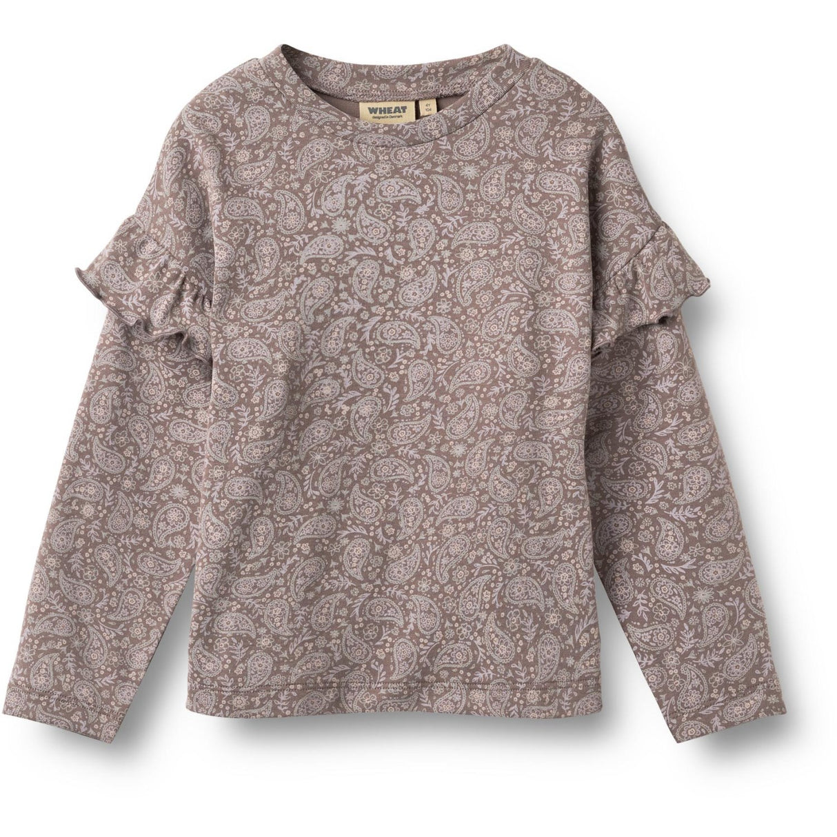 Wheat Purple Plum Paisley Sett T-Shirt & Trousers Belinda