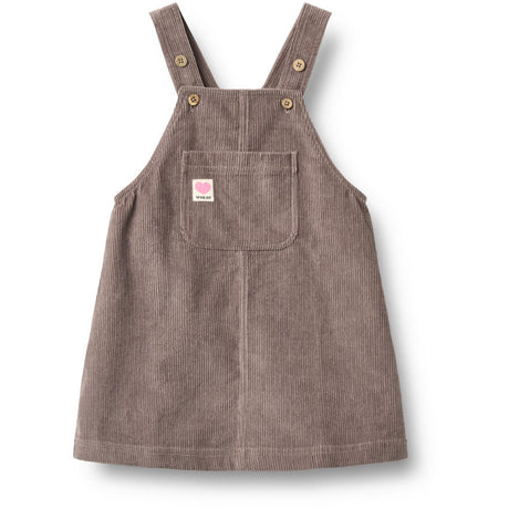 Wheat Plum Truffle Pinafore Caroline Kjole