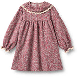 Wheat Grape Flowers Kjole L/S Halsbånd Elvira