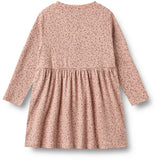 Wheat Dime Rose Small Flowers Jersey Kjole L/S Sessa