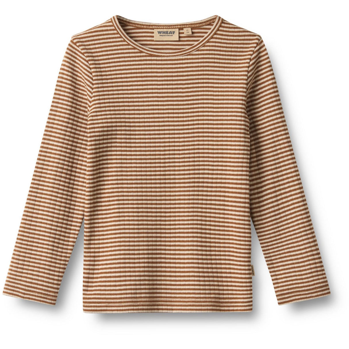 Wheat Warm Hazel Stripe Bluse Stig