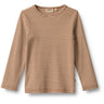 Wheat Warm Hazel Stripe Bluse Stig
