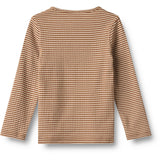 Wheat Warm Hazel Stripe Bluse Stig