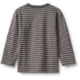 Wheat Dark Charcoal Stripe Bluse Ross