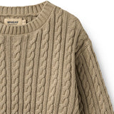 Wheat Gravel Strikk Pullover L/S Oliver